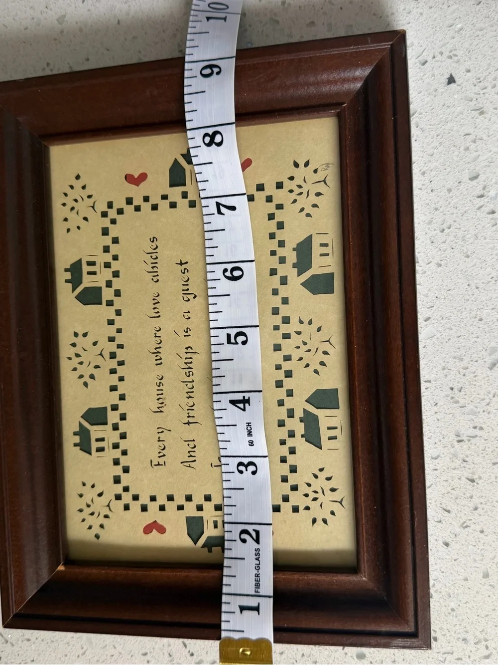 Vintage classic framed
